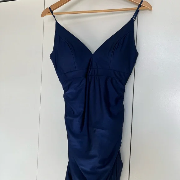 Dresses | Navy Blue Homecoming Dress | Poshmark